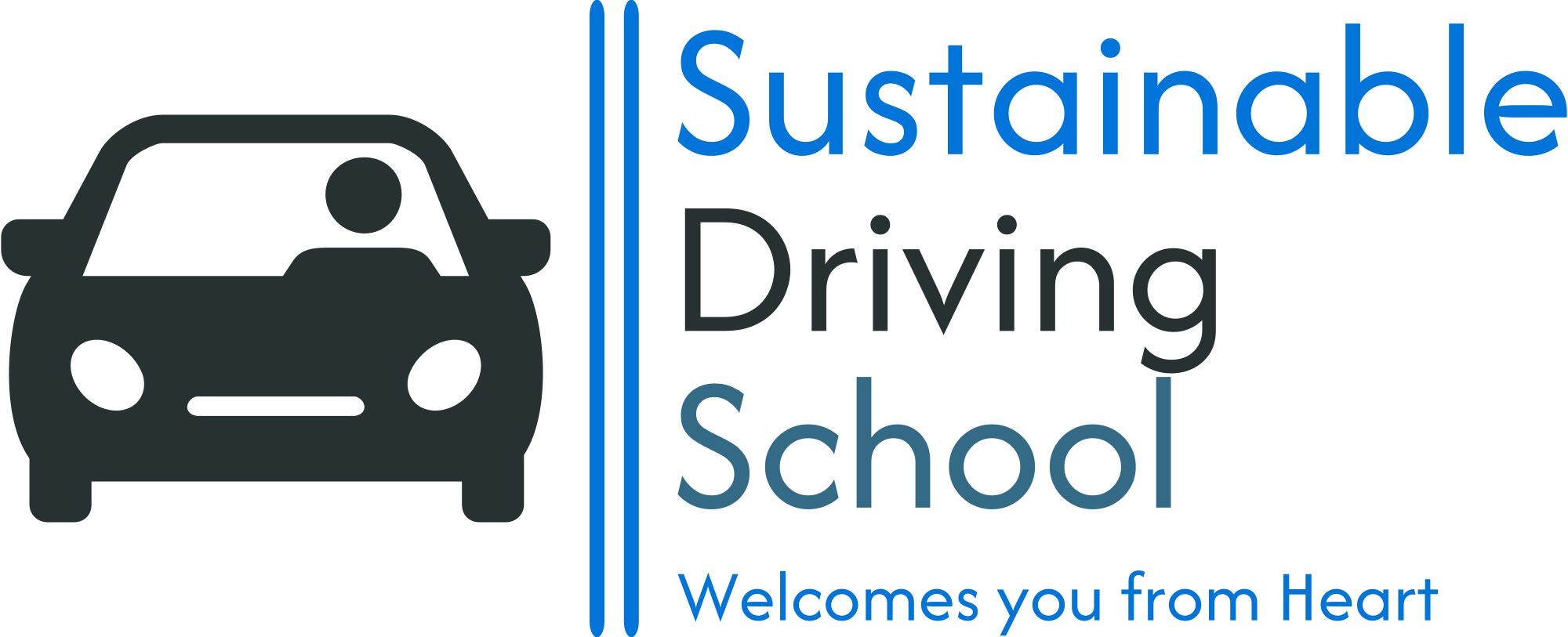 sustainable driving school high resolution logo transparent